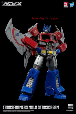 Threezero 3a Mdlx Star Scream Red Spider Autobot Mecha Action Figure New Toy