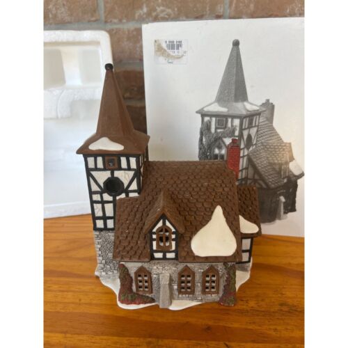 Dept 56 Old Michael Church 1992 Dickens' Village Series Box Light 5562-0 - Picture 1 of 11