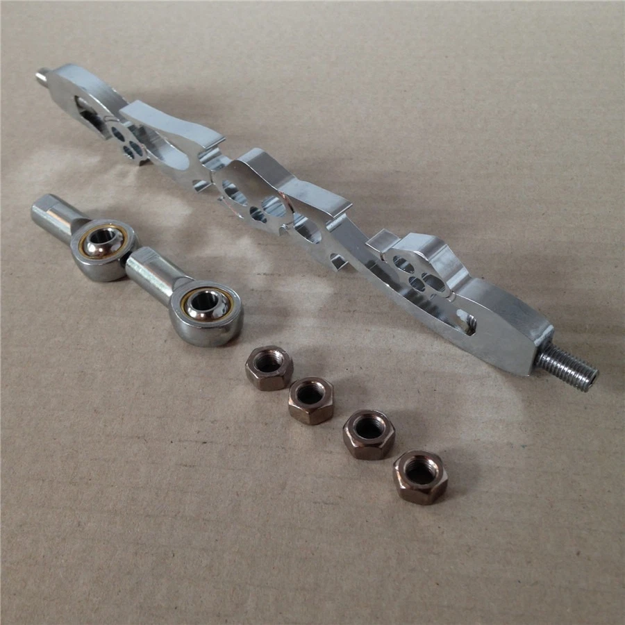 Enlace de cambio de calavera para Harley Softail Electra Dyna Wide Glide Flhr Flht Dresser Foto 2 de 4