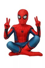 Spiderman Homecoming Costume For Kids Children Superhero Suit Fancy Dress Party