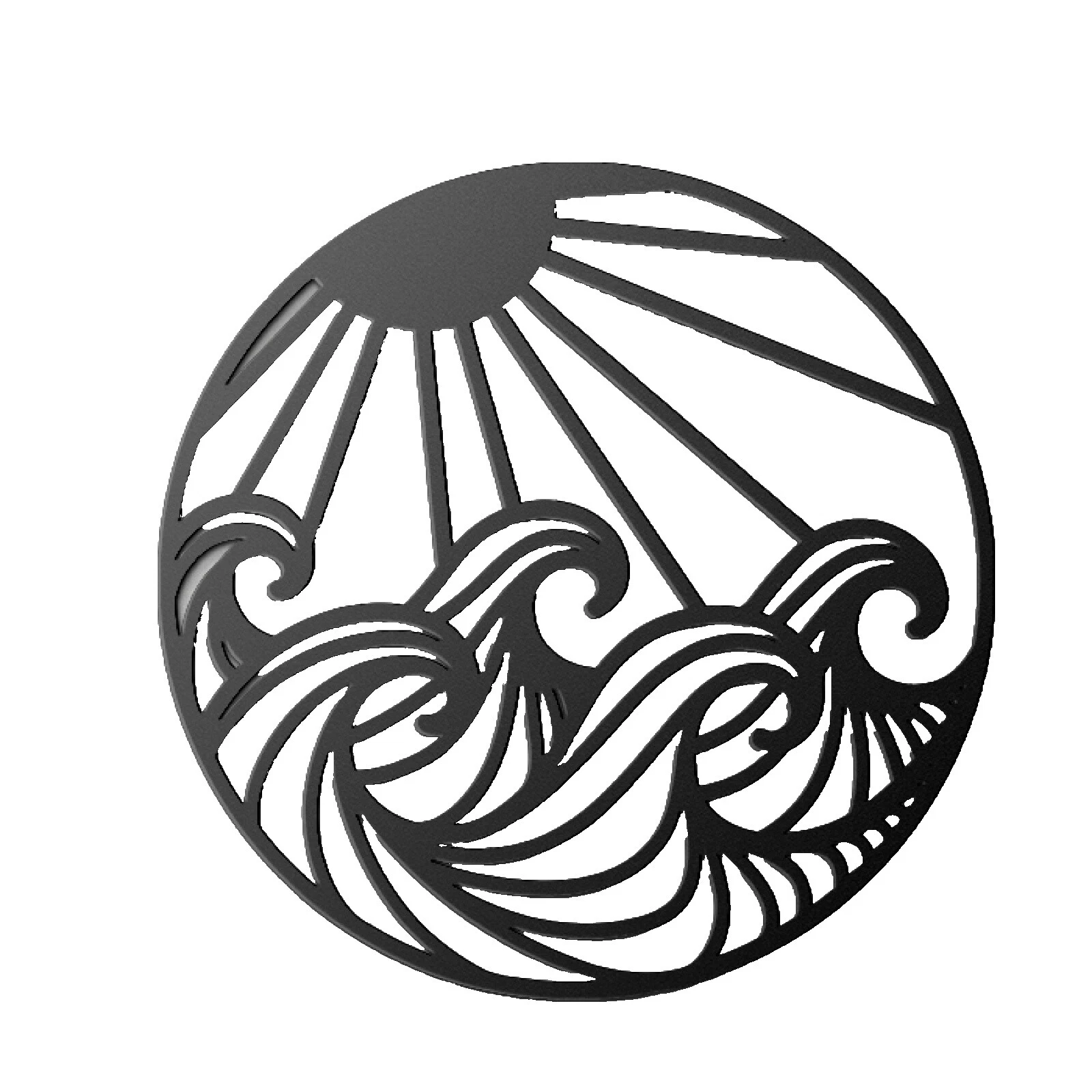 Metal Geométrico Placas e Letreiros Decorativos para Casa