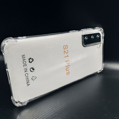 Robuste stoßfeste durchsichtige Handyhülle für Samsung Galaxy S21/Ultra/Plus