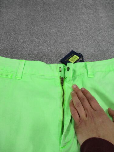 Polo Ralph Lauren Shorts Womens 14 Green Cotton Twill NEW *Read - Picture 2 of 13