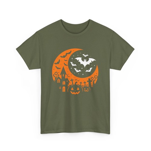 Happy Halloween Unisex Heavy Cotton Tee - Imagen 8 de 13
