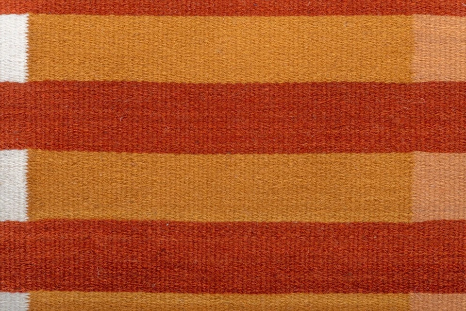 Kilim Wool Area Boho Rug Vintage Modern Carpet Taupe Cream Southwest Living Room - Image 2 of 3