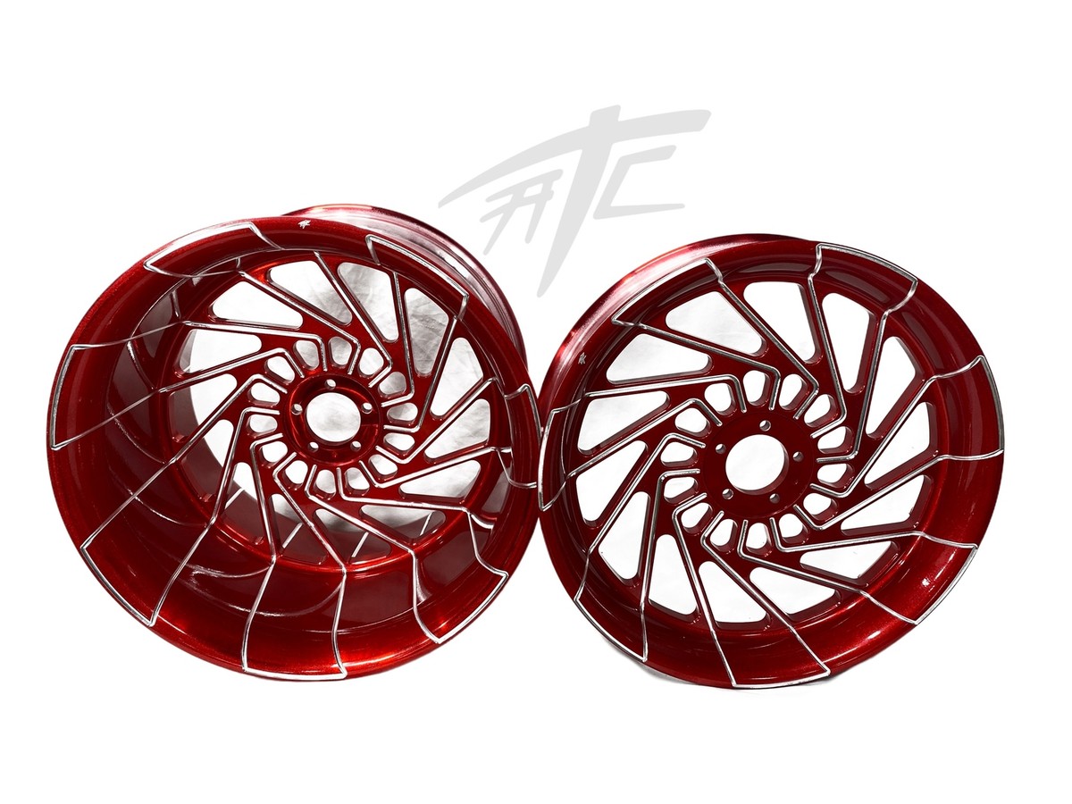 2012-2020 KAWASAKI Ninja ZX14R 300 Fat Tire Wilder Red