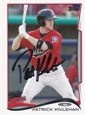 PATRICK KIVLEHAN HIGH DESERT MAVERICKS SIGNED CARD MARINERS REDS DIAMONDBACKS