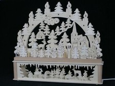 Original Erzgebirgischer Marken Schwibbogen Lichterbogen 50 x 43 cm K50-B_237