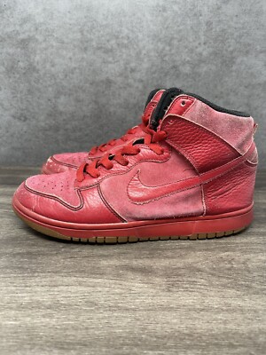 Nike Sneaker Nike Dunk High Red Velvet Size 11 Nike SB Dunk High