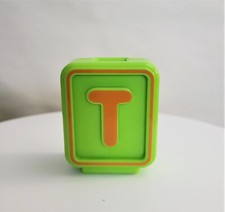 Vtech Alphabet Blocks Sit to Stand Train Replacement Block T / Turtle