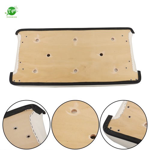 White Seat Bottom Cushion Leathers For Club Car DS Golf Cart 1979-2000.5 - Picture 8 of 13