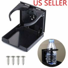 2x Universal Adjustable Car Van Folding Cup Holder Drink Holders Vehicle Boat Us