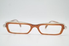 Vintage Glasses JF Rey JF 0172 Brown Silver Square Eyeglass Frame