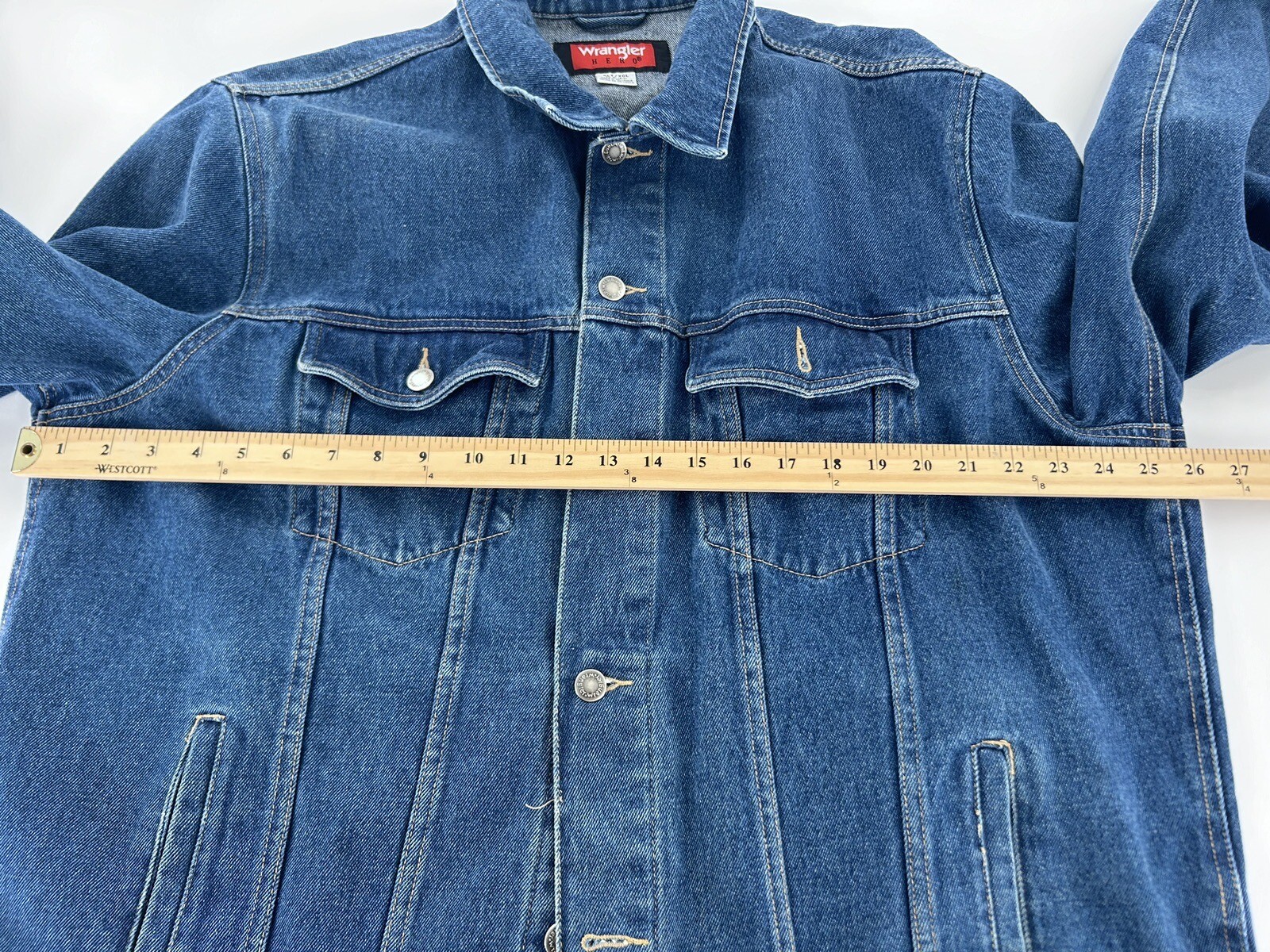 Wrangler hero XLT men’s denim jacket big and tal Gem
