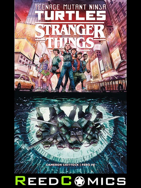 TEENAGE MUTANT NINJA TURTLES X STRANGER THINGS GRAPHIC NOVEL Collect Issues #1-4