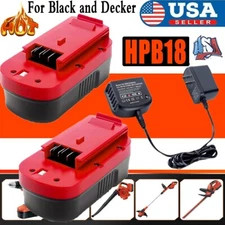 18V 4.5AH HPB18 For Black Decker 18V OEM Battery HPB18-OPE 244760-00A / Charger