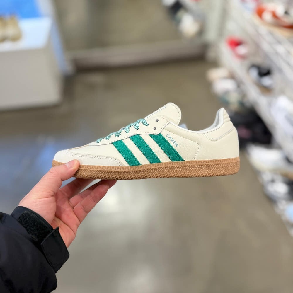 adidas gazelle silver green womens Adidas Samba OG 