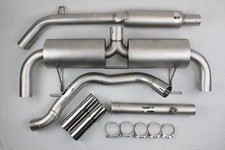 Ligne Inox Clio 3 RS 203 phase 2 Catback 63mm GT Performance + Decata tube