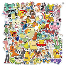 Pokemon Stickers 10 Pack Random Assortment Trainer 151 Large 2 inch Pikachu Ash