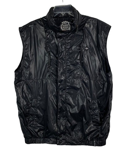 ジャケット・アウター 90's 00's akademiks Puffer Vest HIPHOP Vintage 90s AKADEMIKS Mens M Tactical Puffer Vest Camo