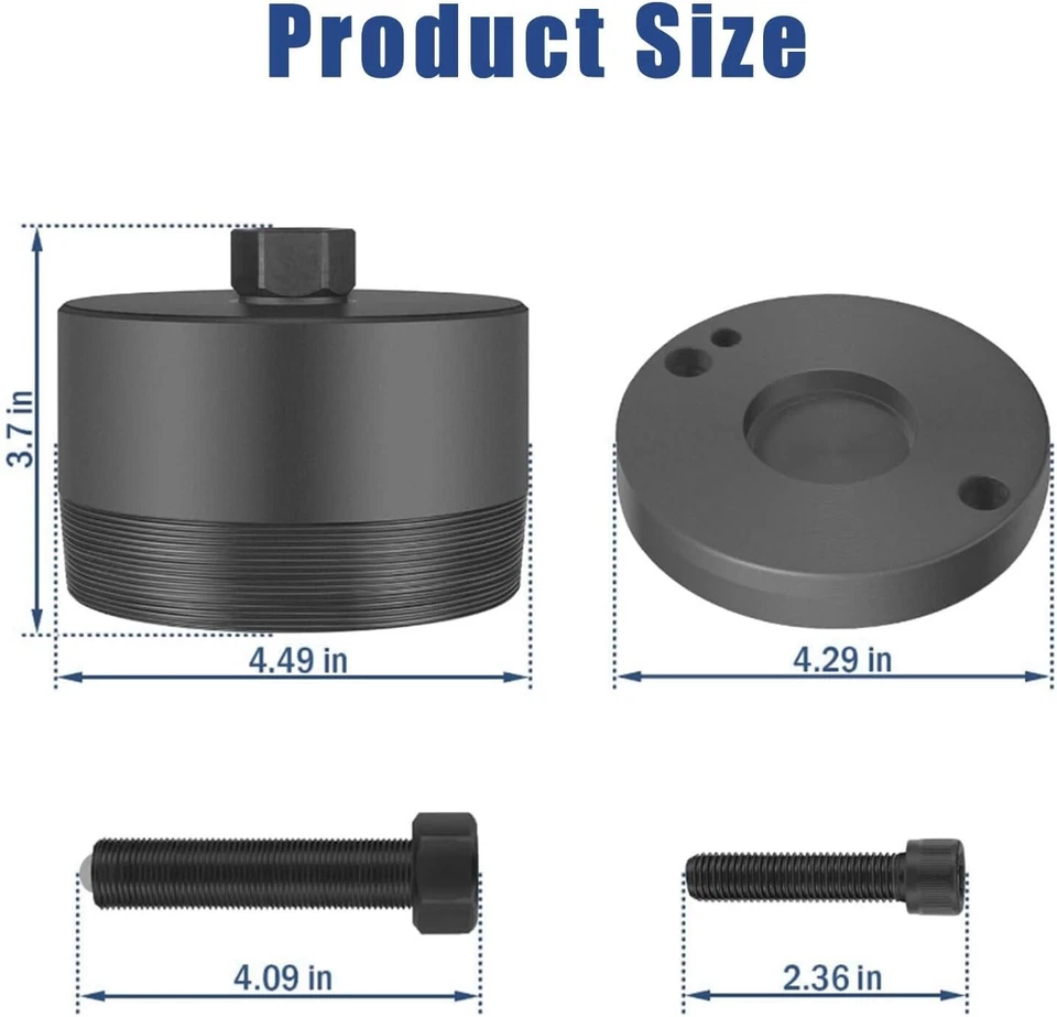 Ferramenta removedora de vedação de virabrequim traseiro 6,7L para 2011-2021 Ford Super Duty F250-F750 - Imagem 2 de 4