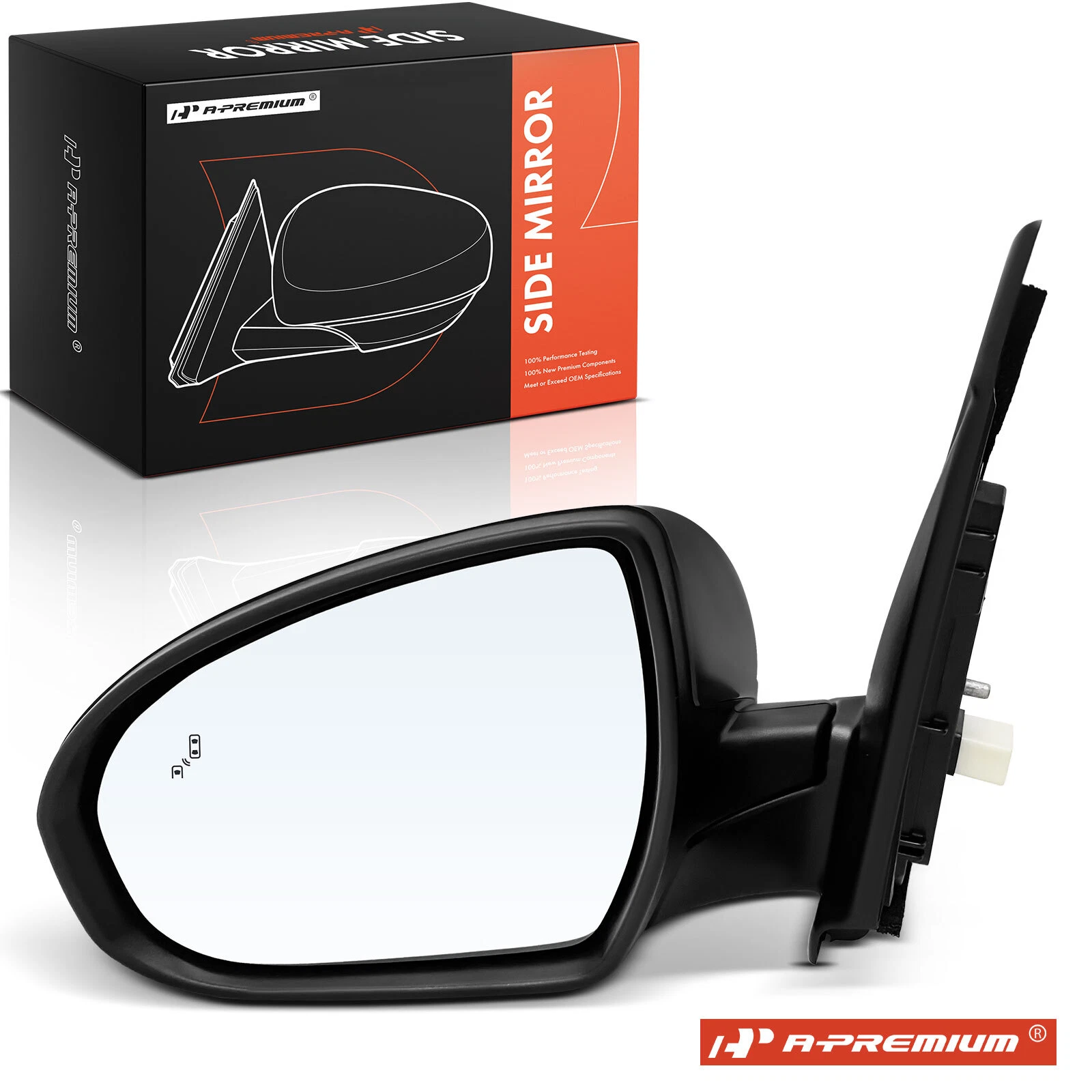 A-Premium Driver Power Mirror w/ Power Fold Blind Spot for Hyundai Tucson 16-18