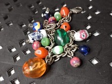 8 Inch Multicolor Colorful Charm Bead Bracelet