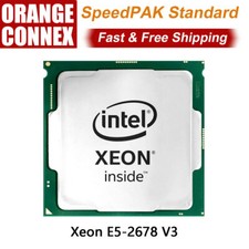 Intel Xeon E5-2678 V3 24 Threads 9.6GT/s 2.5GHz 12-Core LGA 2011-3 CPU Processor