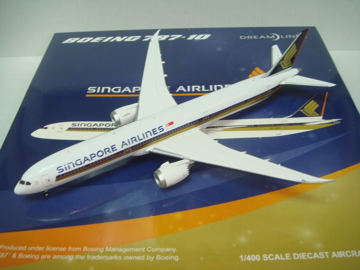 jcwings 787-10 シンガポール航空　1/400 1:400 JC Wings SINGAPORE AIRLINES BOEING 787-10 Passenger