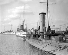 Photograph of the US Navy Vintage Battleships USS Columbia Year 1907   8x10