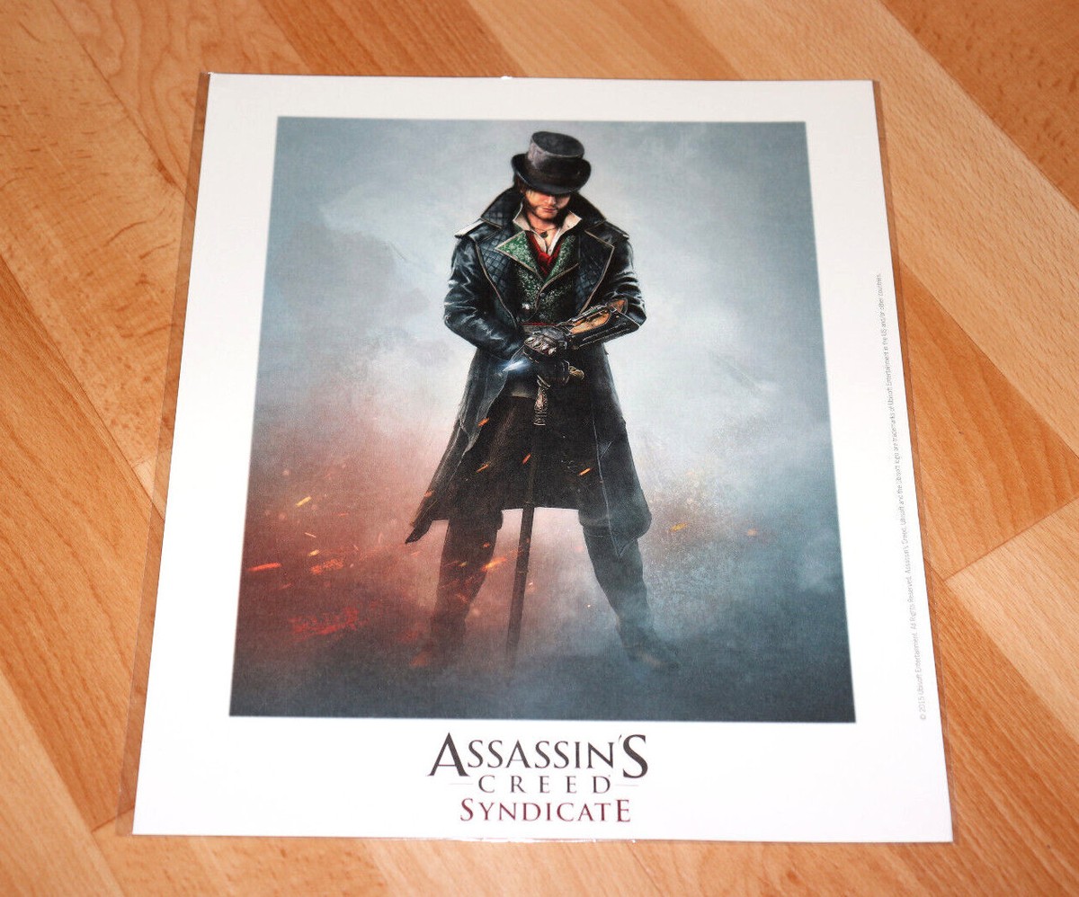 Assassin's Creed Syndicate Jacob Frye Lithograph Artwork PS4 Xbox