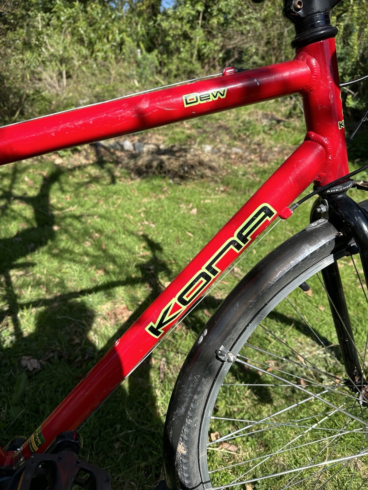 2000s Kona Dew Retro Hybrid Commuter City Bike Pannier Mudguards eBay