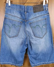 Vintage Y2K Rocawear Jorts Mens 36 Baggy Denim Shorts Hip Hop Skater Blue