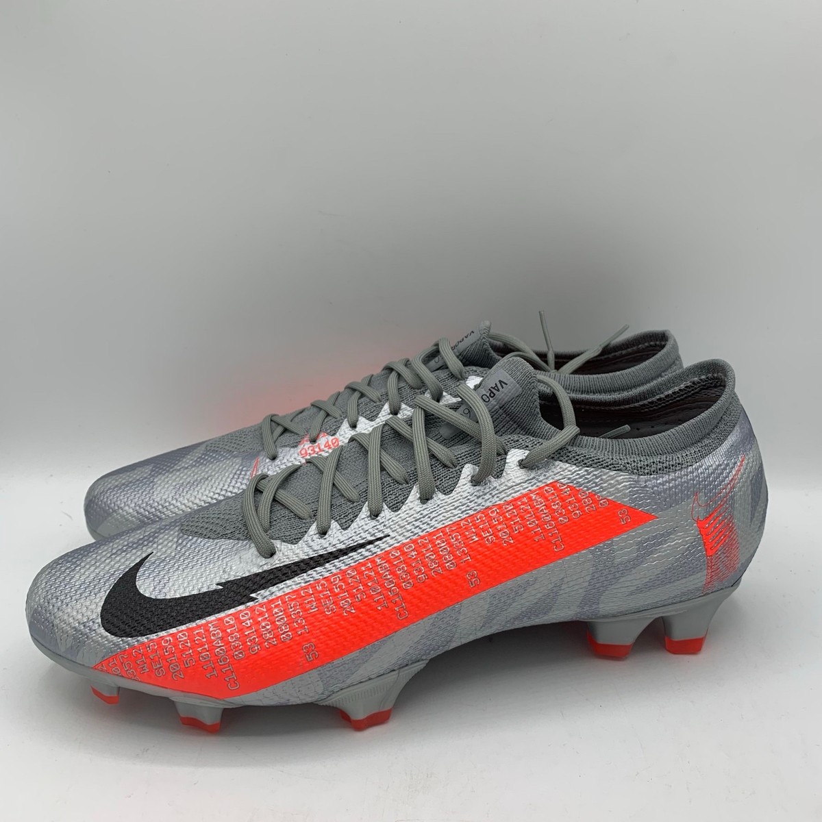 Nike Mercurial Vapor 13 Pro FG Mens Size 10.5 Metallic Grey