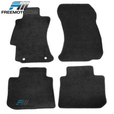 Floor Mats Fits 15-21 Subaru Wrx 13-15 Sti Xv Crosstrek Car Carpet Black Nylon