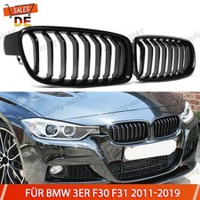 Kühlergrill Performance Schwarz Stoßtange Einzelsteg für BMW 3er F30 F31 11-19