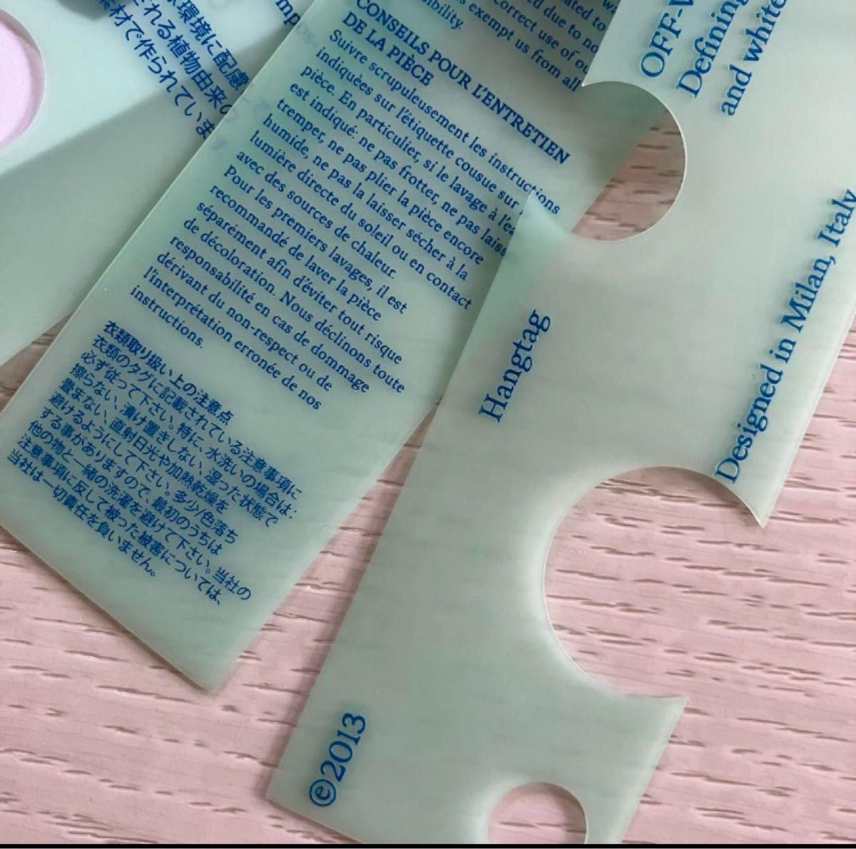 Men's Wear Off-White Off white tagged size L 21SS back arrow hand logo T shirt o thumbnail 11