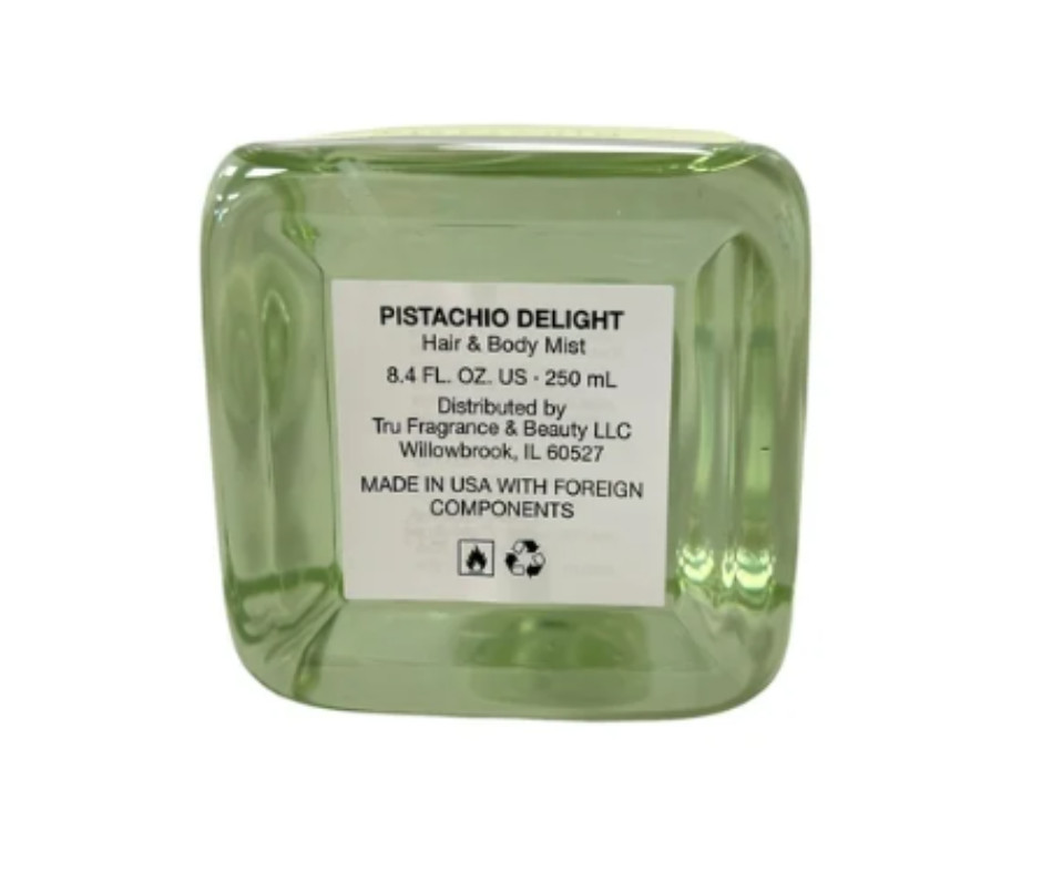 Pistachio Delight 8.4 oz Hair and Body Mist Refreshing Scented Body Spray