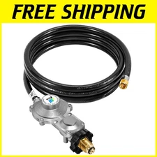 10ft Dual-Stage Propane Regulator -  Approved