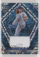 2020 Panini Chronicles Spectra Neon Blue Prizm Swatches 91/99 Dustin May #9 uk2