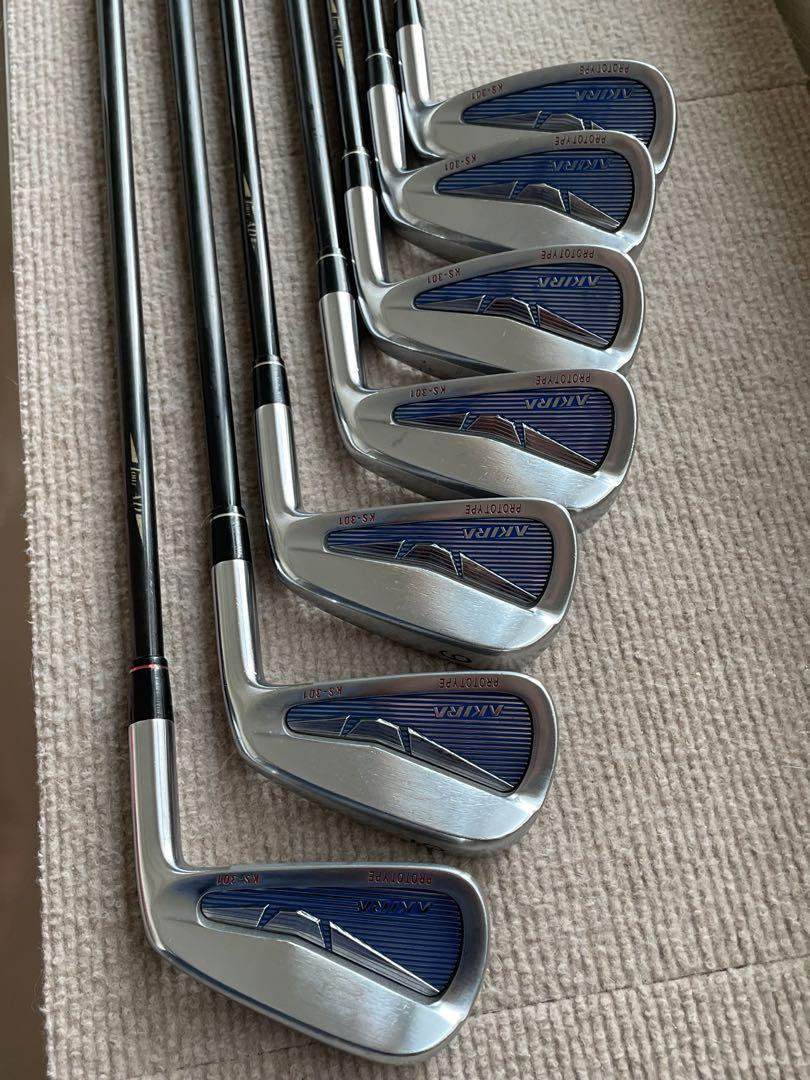 Akira Ks-301 Iron Set Of 7 Tour Ad 65 S Carbon | eBay