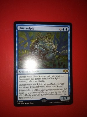 MTG-MAGIC THE GATHERING Flusskelpie 2025 Deutsch TDC 0166