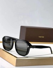Tom Ford Rosco Sunglasses TF1022 Black/Gray 58-16-140mm With Case New