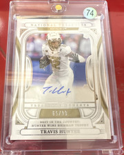 2025 Panini National Treasures Treasured Moments Travis Hunter #TMS-THR RC Auto…