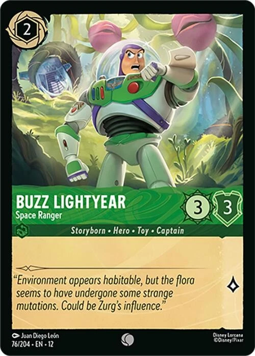 Buzz Lightyear-Space Ranger 211/204 Wilds Unknown for sale | eBay
