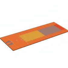 Standing Long Jump Mat Rubber Standing Broad Jump Mat Wear-Resistant for