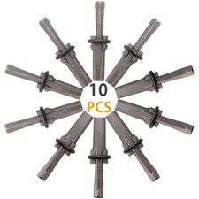 Professional 10 Pack Wedge and Feather Shim Set - Reliable Stone Splitters