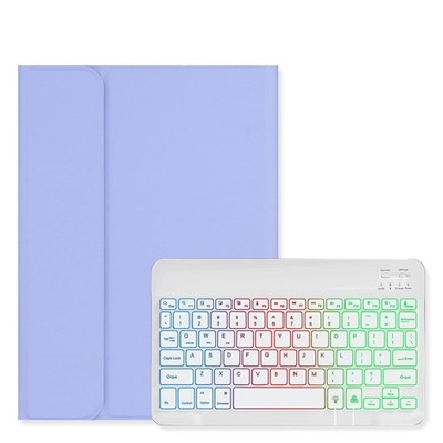 Disonbeir Backlit Keyboard Case for Samsung Galaxy Tab S6 Lite 10.4'' Purple