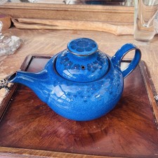 Denby Imperial Blue Squat Teapot