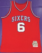 Authentic Julius Erving 1982-1983 76ers Sixers Mitchell & Ness Jersey 46 USA Run